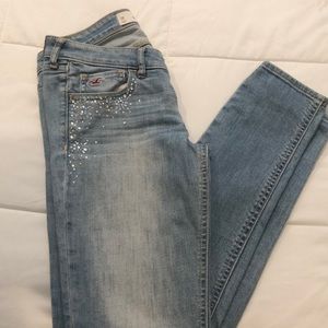 Hollister light blue jeans
